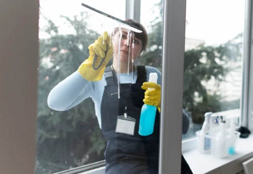 Nettoyage de vitres intérieures et extérieures à Aubres